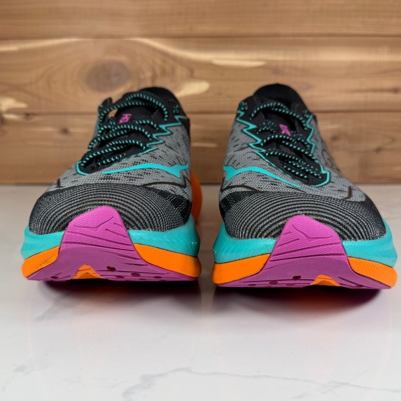Hoka Mach X 2 Mens 11.5 Running Shoes Black Cyber Quartz 1155119 BCQ Sneakers main image 6
